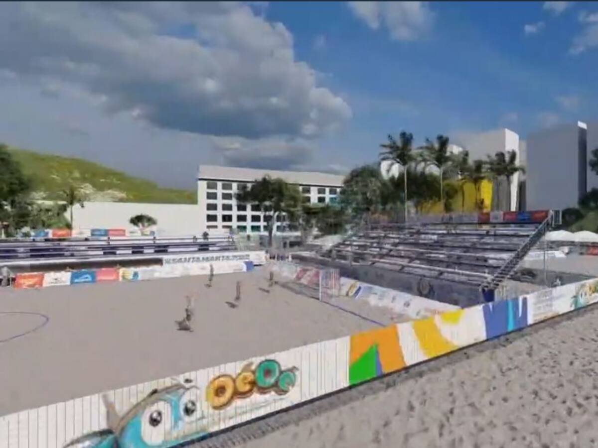 Santa Marta se prepara para Juegos los Centroamericanos y del Caribe Mar y Playa