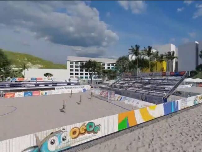 Parque multideportivo Santa Marta 500 . Alcaldía