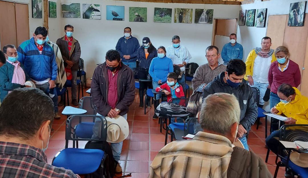 Campesinos de predios