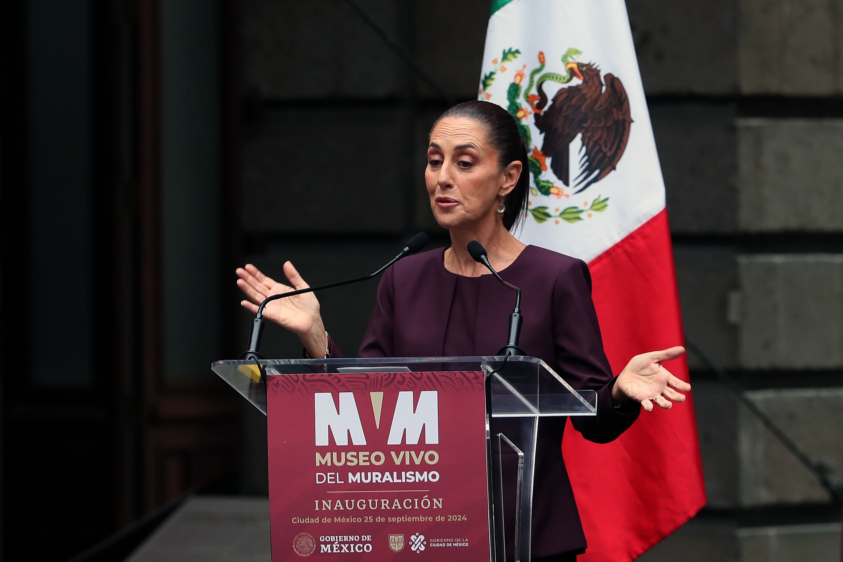 Claudia Sheinbaum empieza hoy su mandato como primera presidenta de Mexico. ( Foto: EFE )