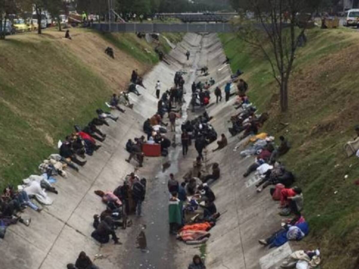 20 habitantes de calle arrastrados por creciente del río Comuneros