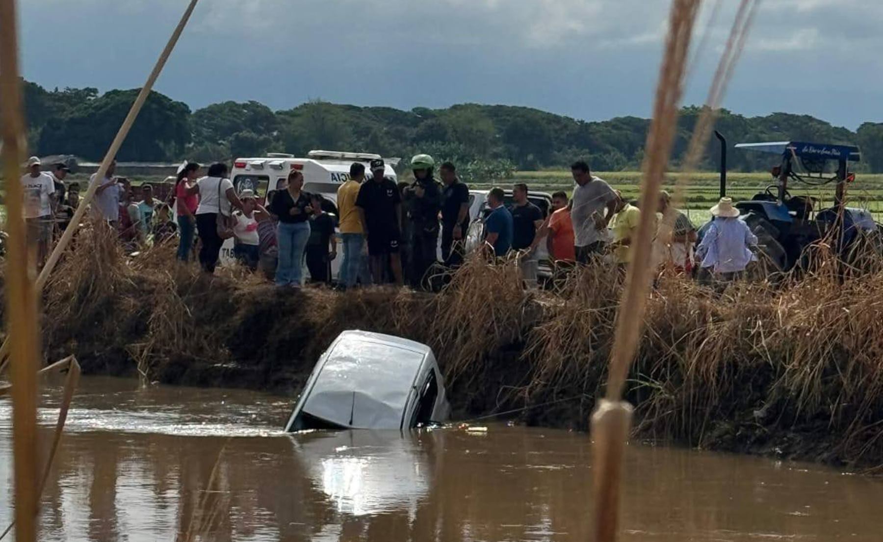 Accidente de tránsito en el municipio de Saldaña