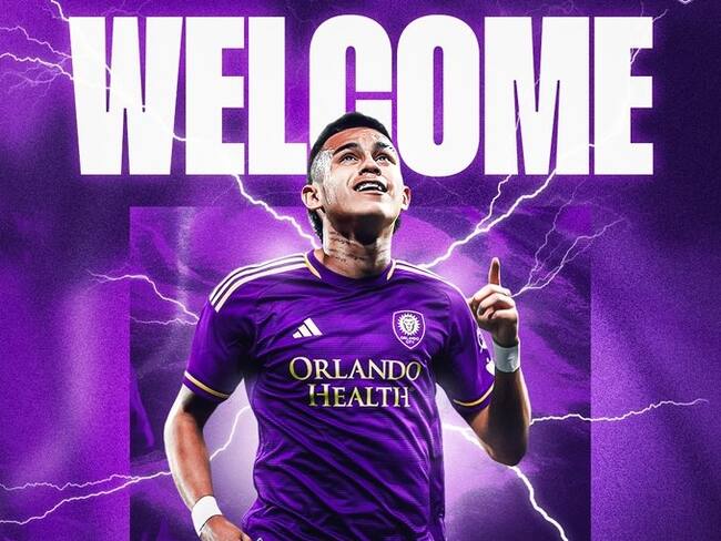 Nicolás Rodríguez, nuevo jugador del Orlando City. / @OrlandoCitySC