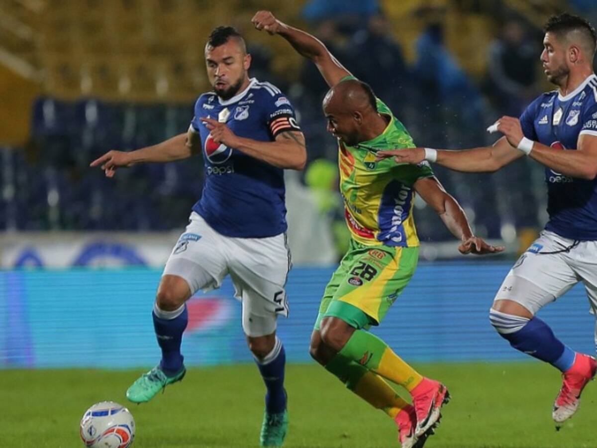 Millonarios venció 1-0 al Huila con gol de Henry Rojas