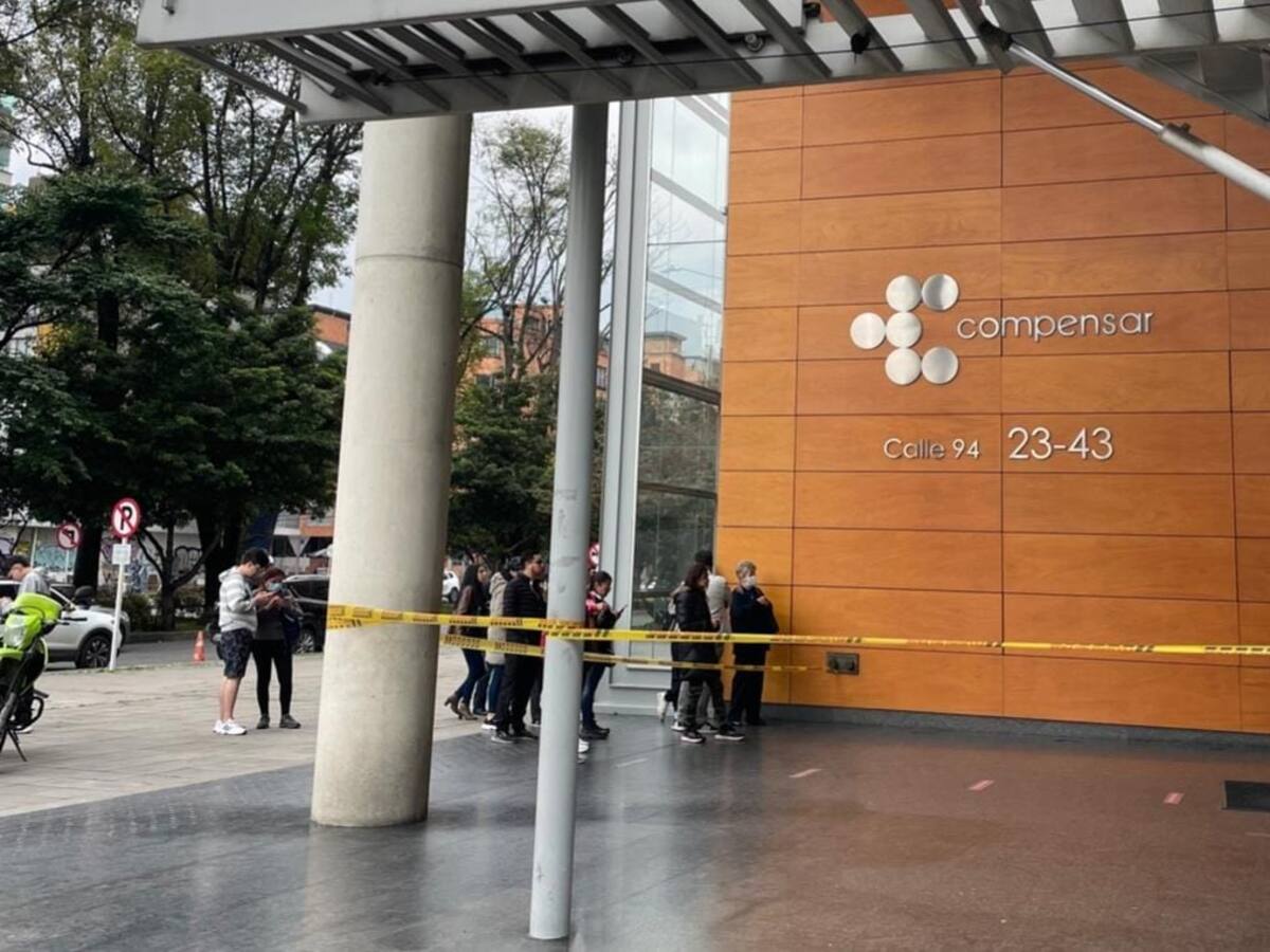 Investigan muerte de joven en Compensar de la 94: habría caído del sexto piso