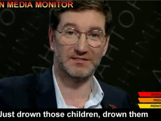Anton Krasovski, periodista de RT, despedido por instar a “quemar” niños ucranianos