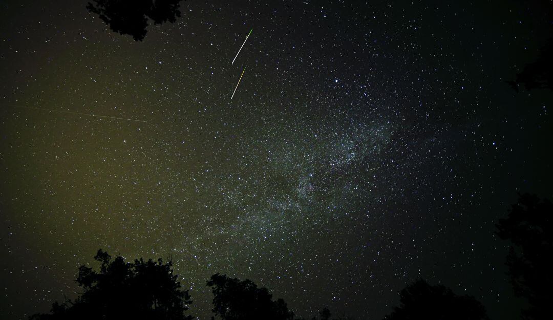 Lluvia de estrellas. 