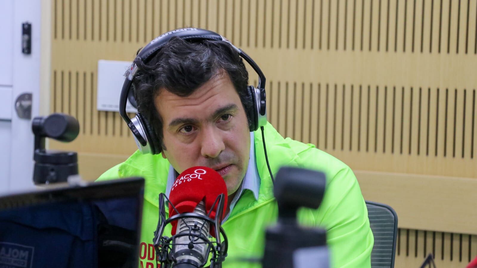 Rodrigo Lara en debate de Hora 2020. Foto: Caracol Radio.