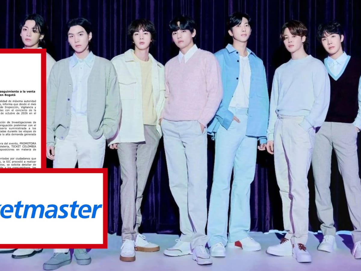 SIC investiga venta de boletería de BTS en Bogotá tras denuncias de consumidores