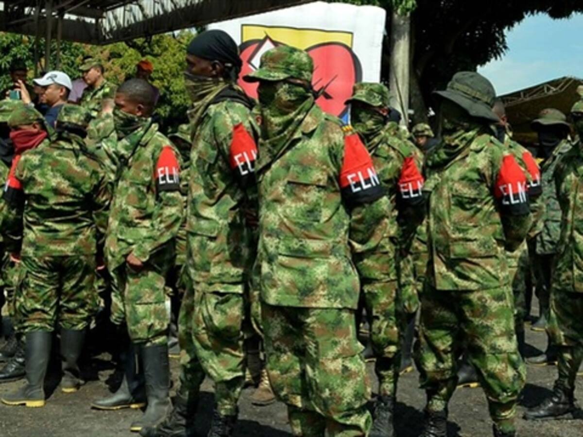 Eln promueve paro armado en el departamento del Chocó