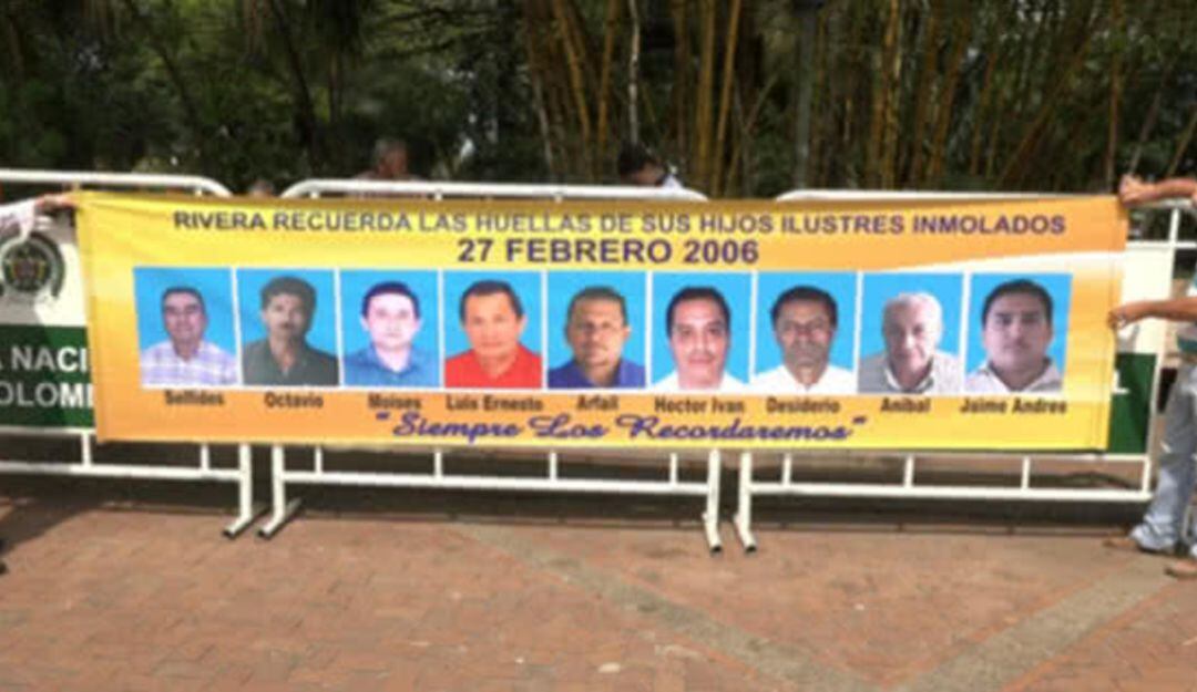 Rivera no cesa en la búsqueda de la memoria, verdad y justicia.