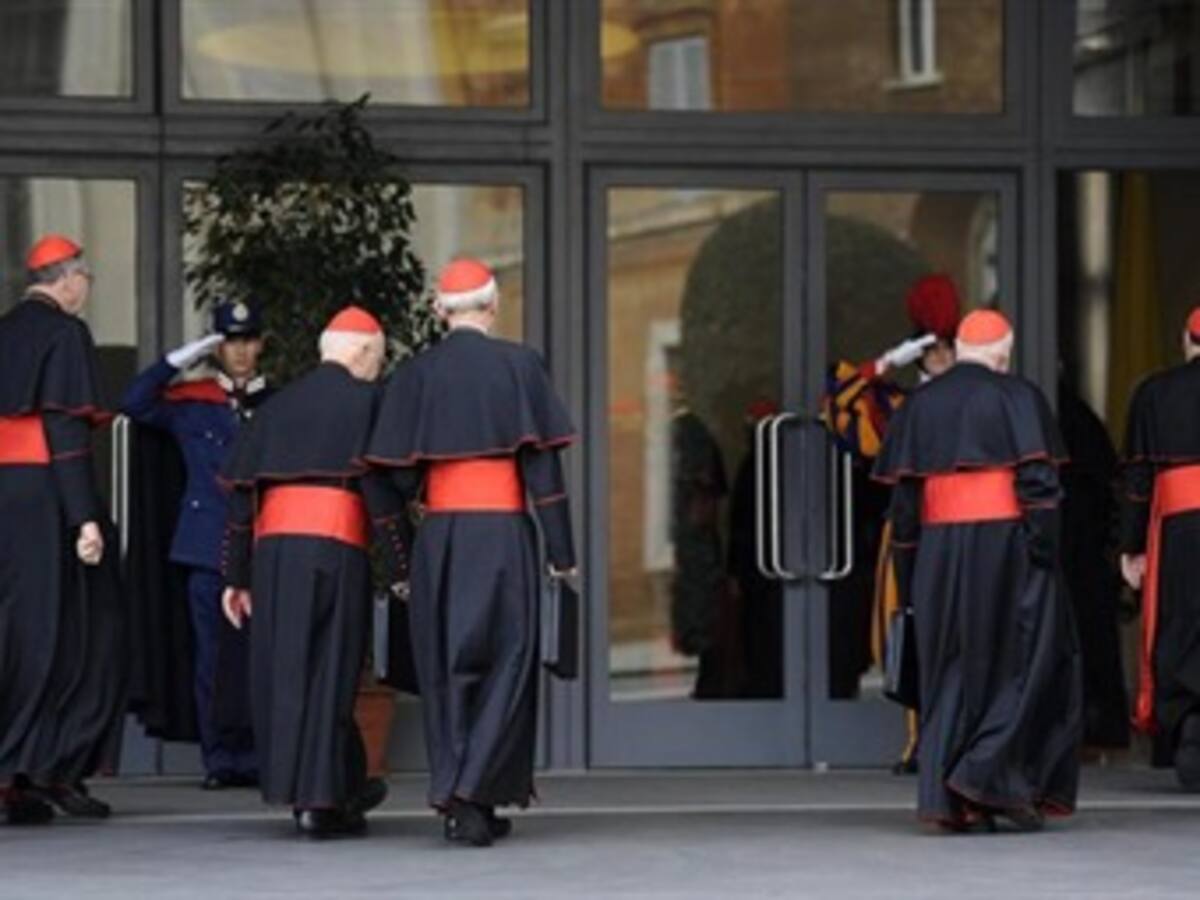 Comenzó la cuarta congregación de cardenales preparatoria del cónclave