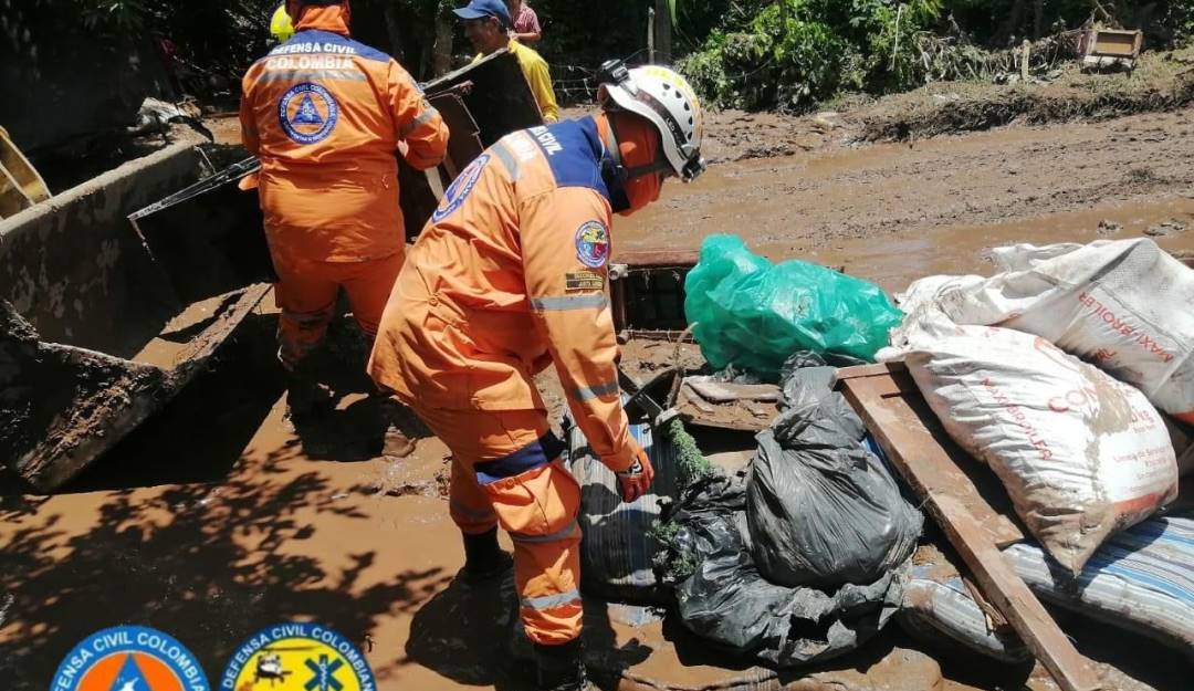 Crédito: Defensa Civil de Anserma, Caldas.