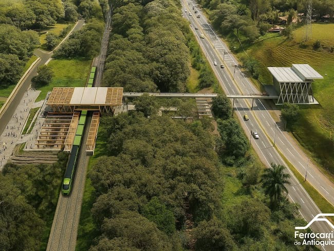 Ferrocarril de Antioquia. Foto: Gobernación de Antioquia.