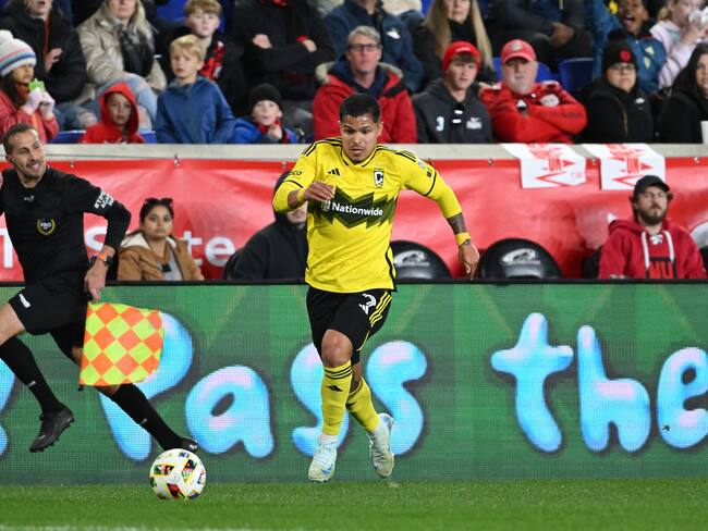 Juan Camilo Hernández marcó más de 20 goles este año con el Columbus Crew. (Photo by Howard Smith/ISI Photos/Getty Images)