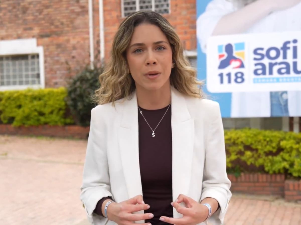 Sofía Araújo: “Una gran juventud está siguiendo a Uribe porque el gobierno Petro los desilusionó”