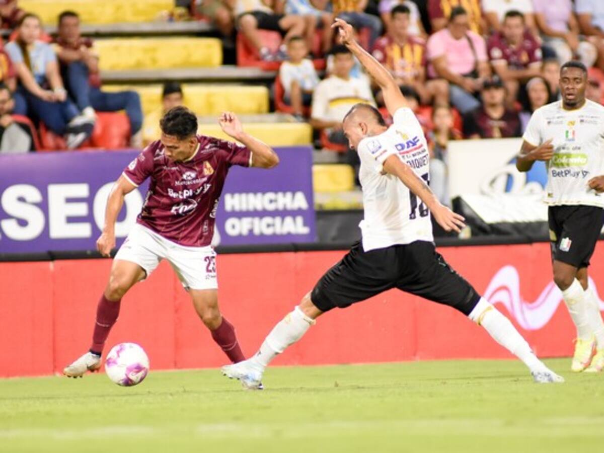 Once Caldas rescata un punto con sabor a victoria ante Deportes Tolima y se clasifica
