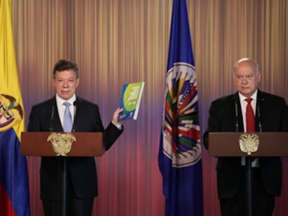 Santos dará discurso en la OEA la próxima semana