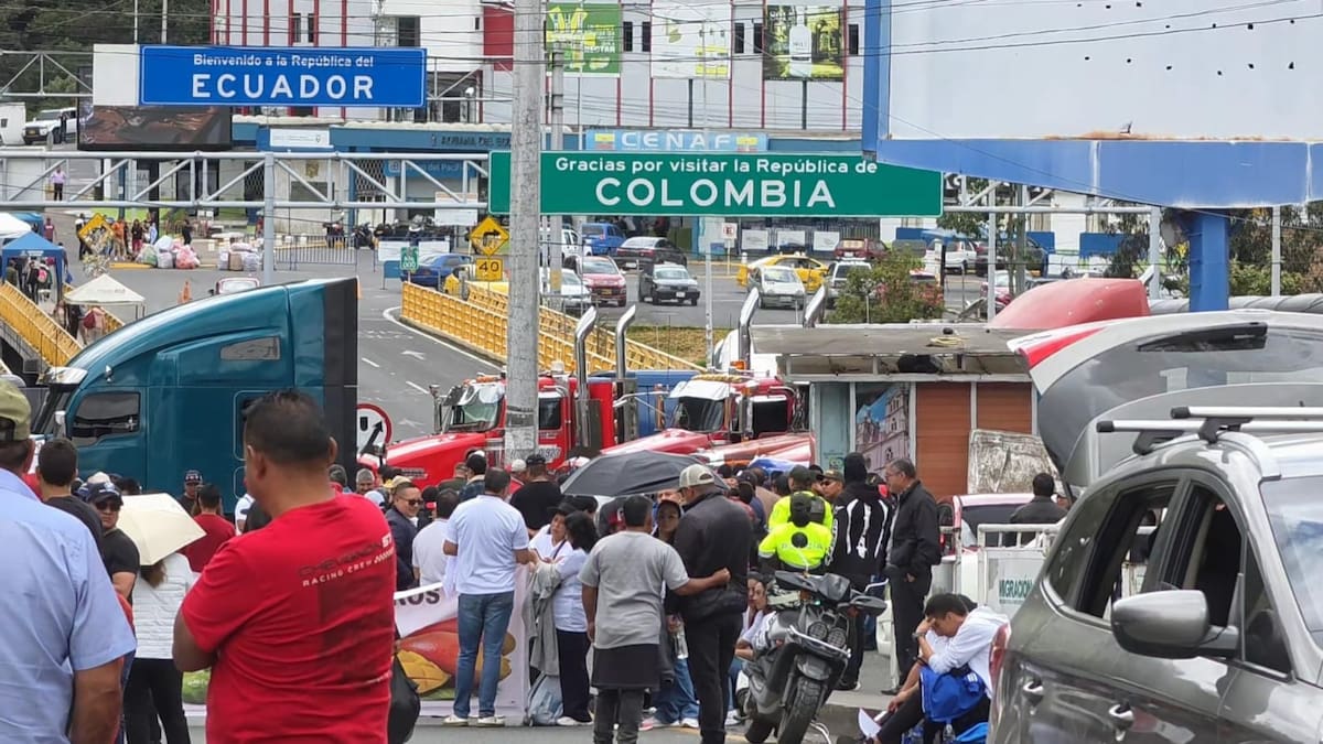 Crisis en la frontera, tras diez días de bloqueo en el puente internacional de Rumichaca