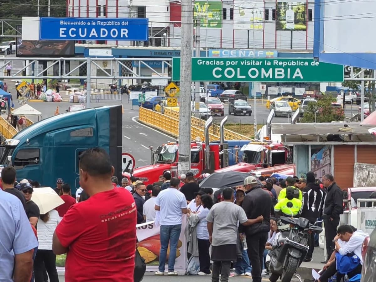 Crisis en la frontera, tras diez días de bloqueo en el puente internacional de Rumichaca