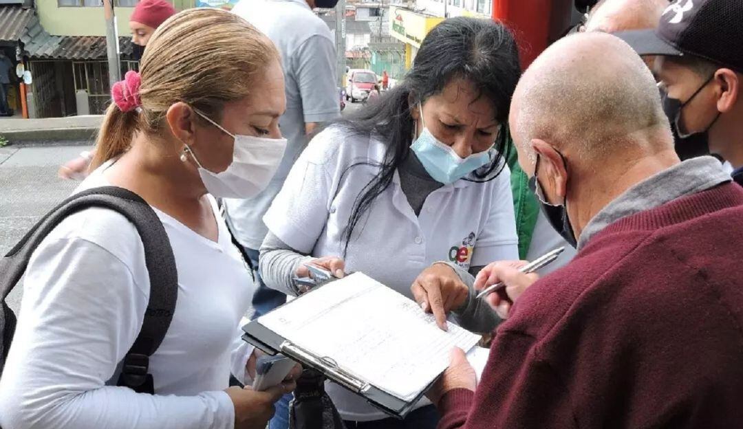 Recolección de firmas