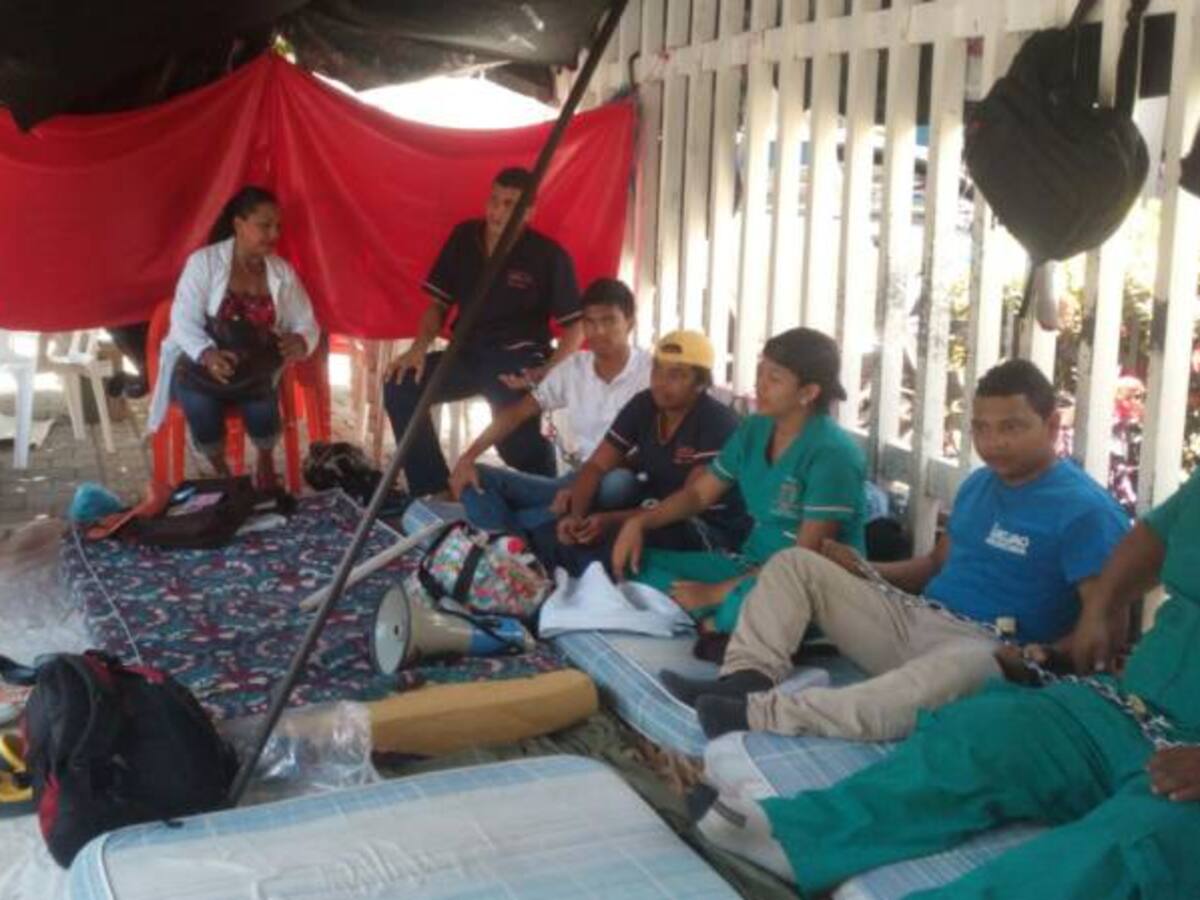 Estudiantes de Unicjao en huelga de hambre ya empezaron a mostrar problemas de salud