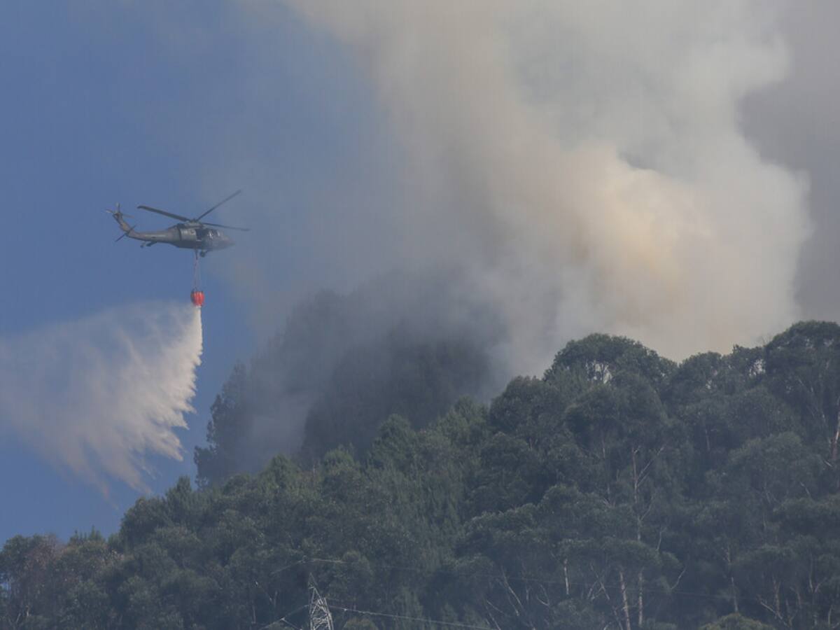 Colombia solicitó ayuda internacional para atender emergencias por incendios.