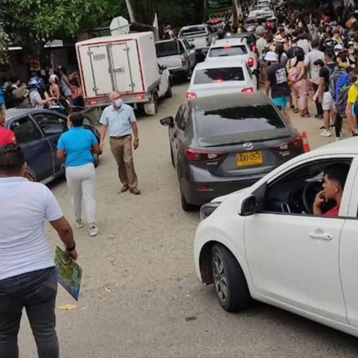 Reportan gran afluencia de turistas ingresando al Parque Tayrona