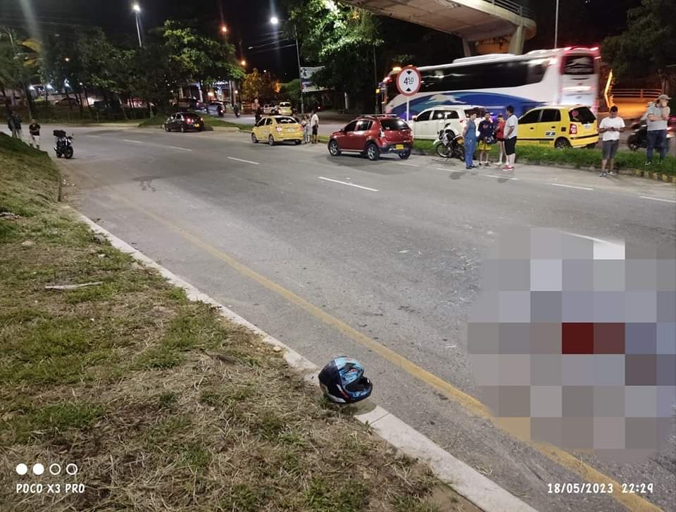 Mujer muere en accidente de tránsito