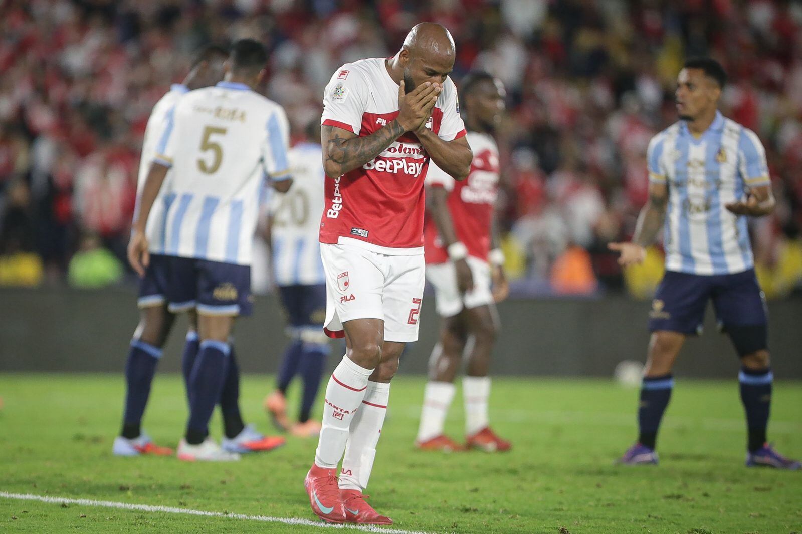 Santa Fe vs. Tolima en la fecha 3 del cuadrangular B en la Liga Colombiana 2025-II / Colprensa