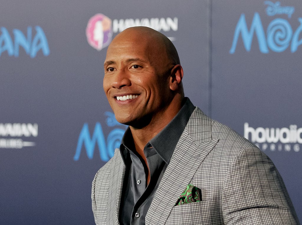 HOLLYWOOD, CA - NOVEMBER 14:  Dwayne Johnson attends the premiere of Disney's 'Moana' at AFI FEST 2016 at the El Capitan Theatre on November 14, 2016 in Hollywood, California.  (Photo by Tibrina Hobson/Getty Images)