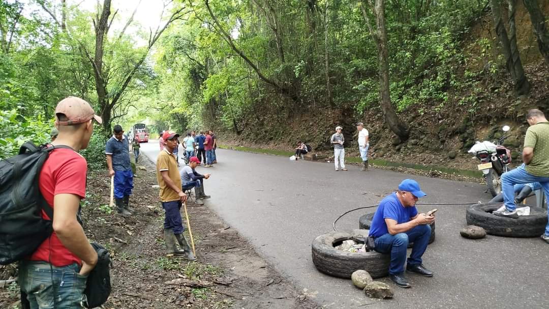 Comunidades campesinas protestan en zona rural de Sardinata / Foto: Cortesía