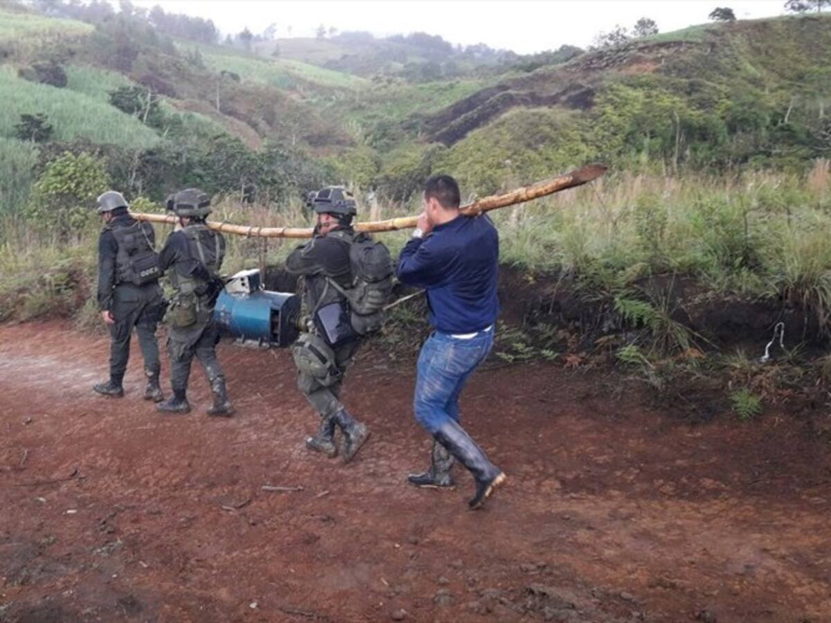 Operativo contra minería ilegal deja seis capturados en Popayán