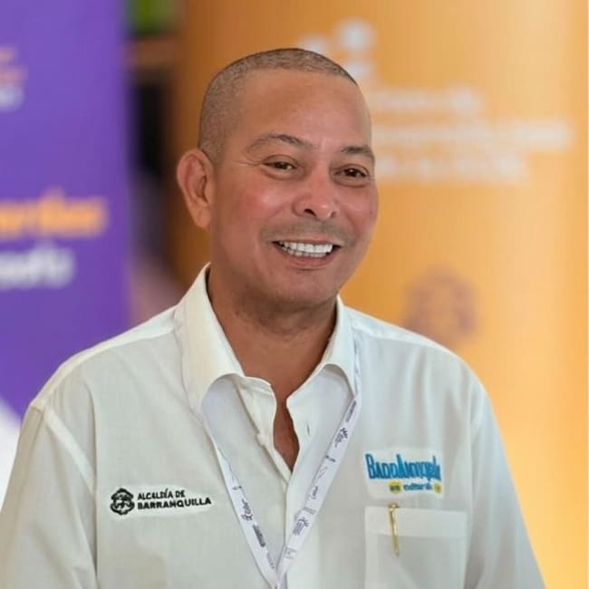 Juan Carlos Ospino. Foto: Alcaldía de Barranquilla.