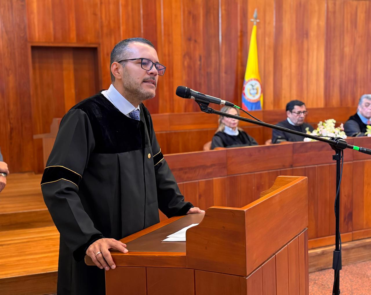 Presidente de la Comisión Nacional de Disciplina Judicial, magistrado Mauricio Rodríguez