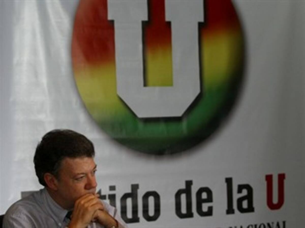 'Partido de la U está dispuesto a hacer una alianza antes de la primera vuelta presidencial': Santos