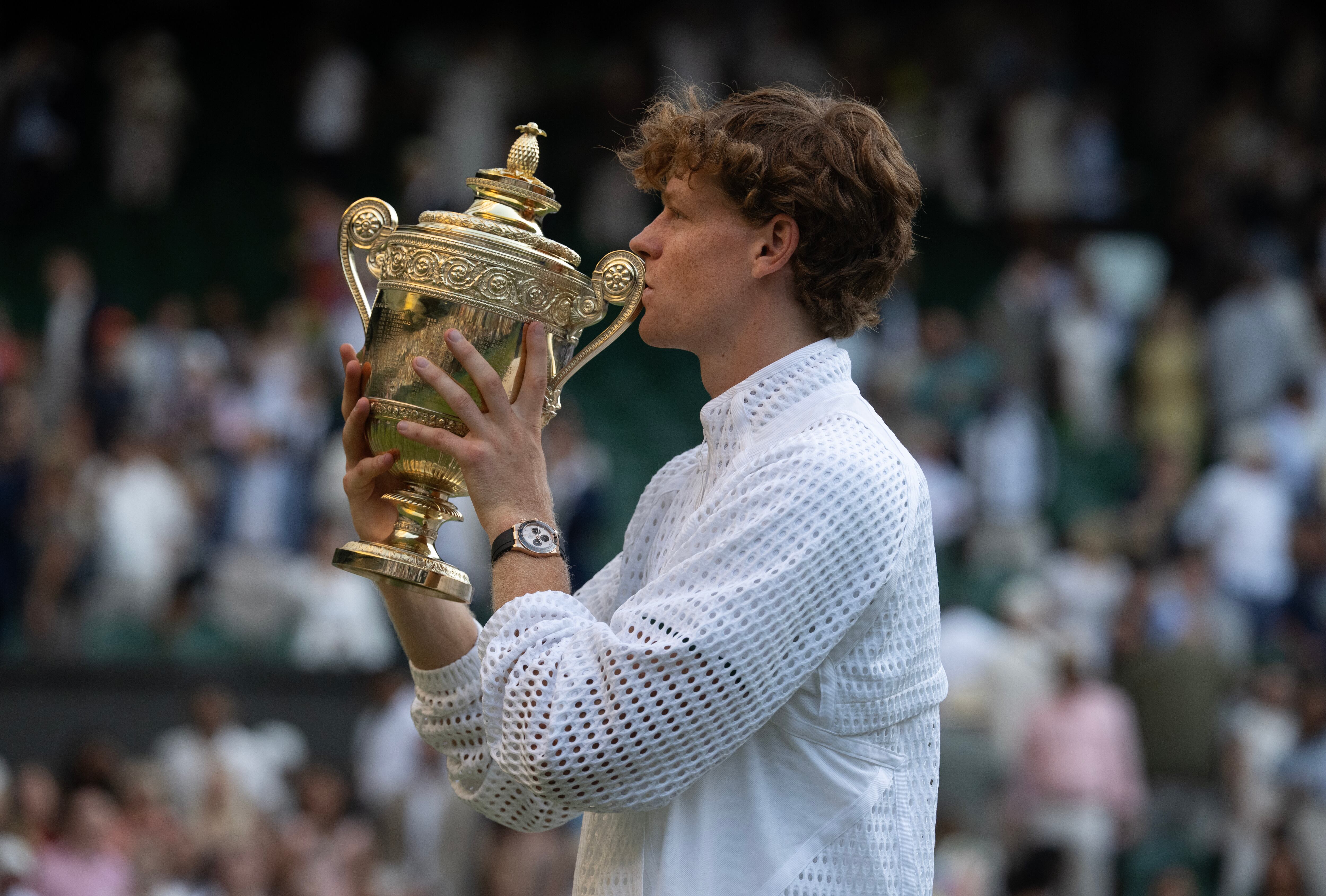 Jannik Sinnner campeón de Wimbledon - Getty Images