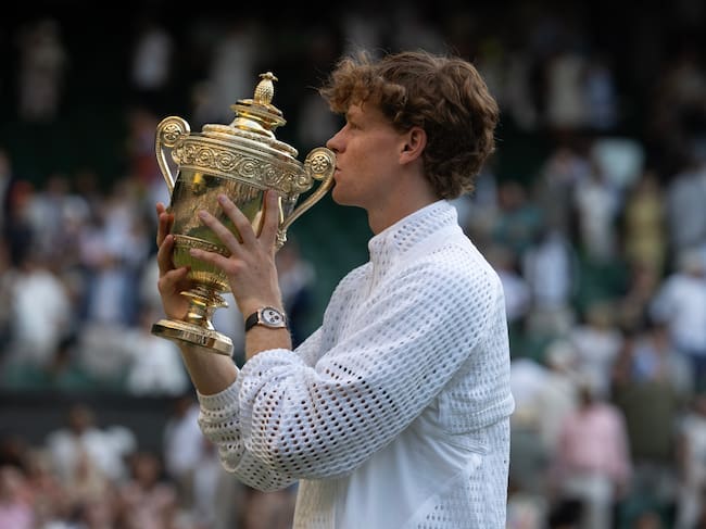 Jannik Sinnner campeón de Wimbledon - Getty Images