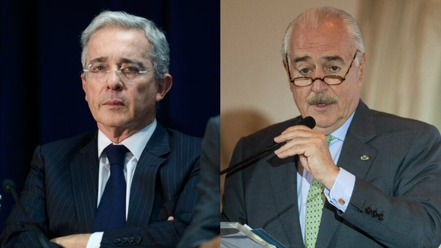 Álvaro Uribe y Andrés Pastrana sellan alianza de cara a elecciones de 2018. Foto: Getty Images