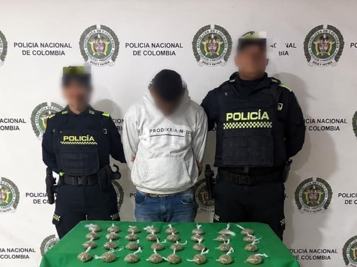 Cinco capturados y más de 600 gramos de droga incautados en Cartagena