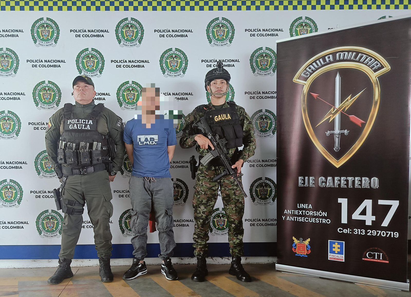 Fotografía suministrada: Gaula Militar