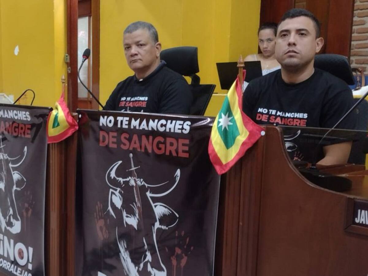 Polémica en el concejo por realización de corralejas en Bayunca