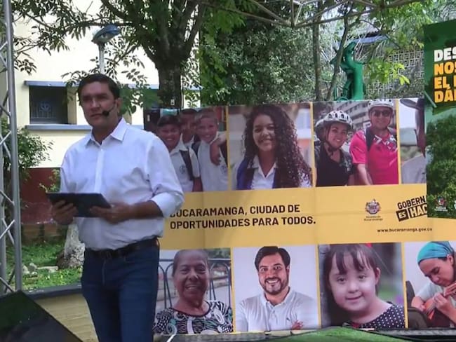 Alcalde anunció $627 mil millones para obras en Bucaramanga