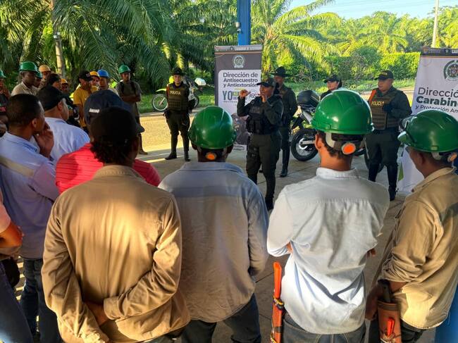 Policía refuerza la seguridad en los campos de Bolívar
