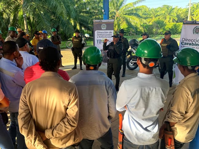 Policía refuerza la seguridad en los campos de Bolívar