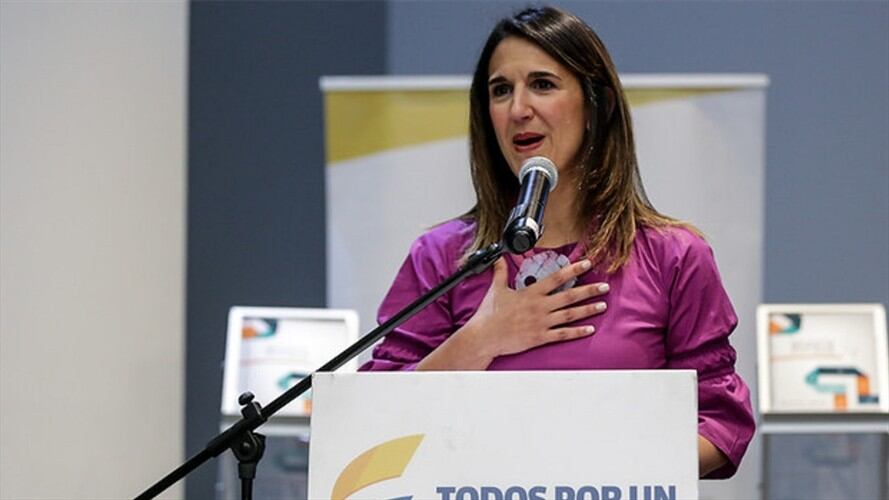 Yaneth Giha, ministra de Educación. Foto: Colprensa