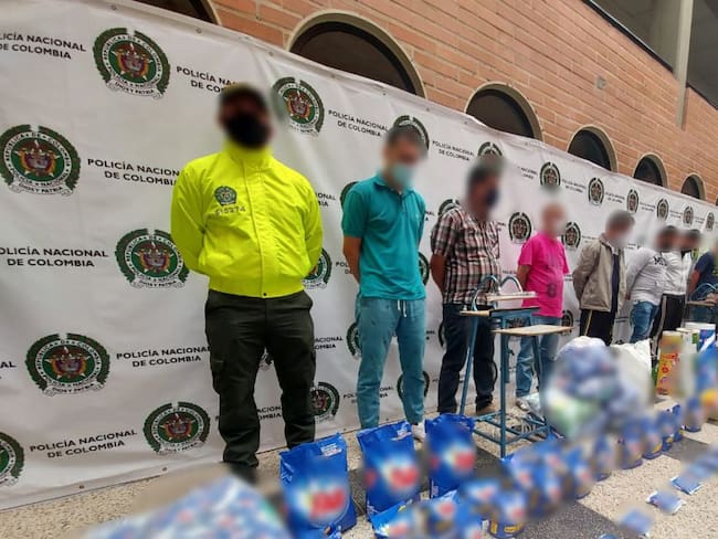 En plena cuarentena, en Medellín falsificaban detergentes y medicamentos