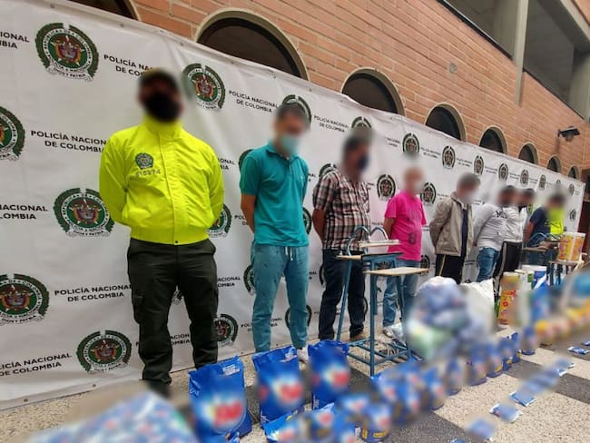 En plena cuarentena, en Medellín falsificaban detergentes y medicamentos