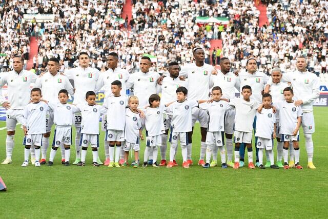 Once Caldas en su juego ante el Bucaramanga / Colprensa.