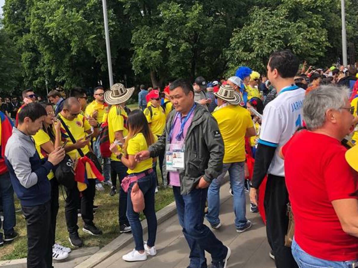 Mochileros colombianos en Rusia2018
